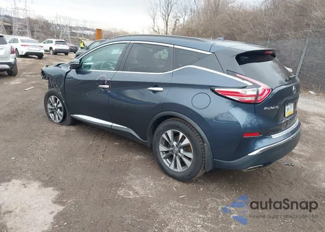 2015 Nissan Murano Sv from USA, damaged, VIN 5N1AZ2MH8FN221178
